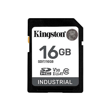 Kingston | SDHC/SDXC SD | Flash Memory Card | 16 GB | Black - 1