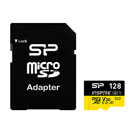 Silicon Power Inspire | 128 GB | microSDXC | Flash memory class C10, UHS-I U3, V30 - 1