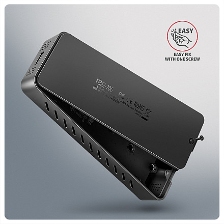 AXAGON USB-C 20Gbps - M.2 NVMe SSD ARMORED Box | EEM2-20G - 3