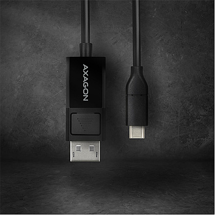 AXAGON Active cable | USB-C to DisplayPort | 1.8 m - 6