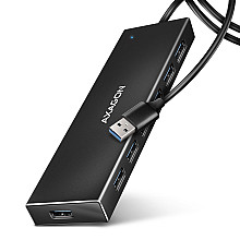 AXAGON SuperSpeed USB-A FLAT Hub | HUE-F7A