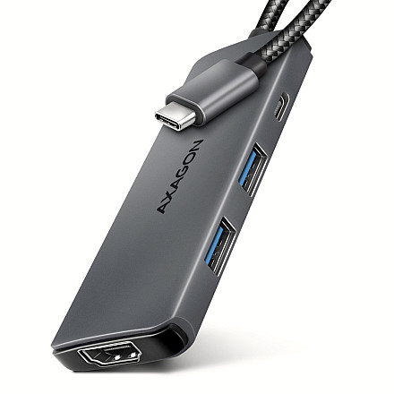 AXAGON USB-C 5Gbps 5in1 8K Hub | HMC-5H8K - 1