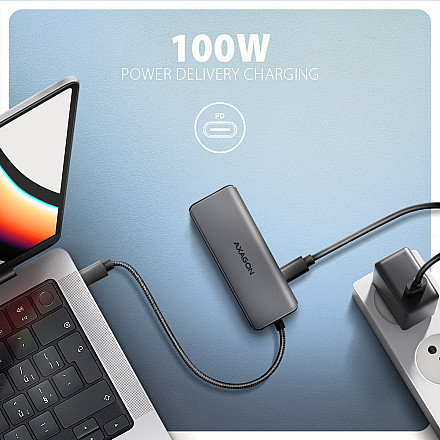 AXAGON USB-C 5Gbps 5in1 8K Hub | HMC-5H8K - 4