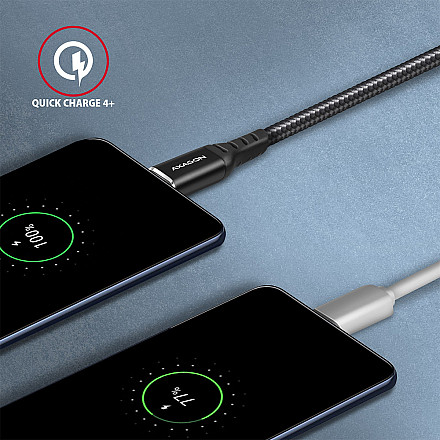 AXAGON Data and charging cable, 2 m | BUCM-CM20AB | USB Type C to USB Type C - 6