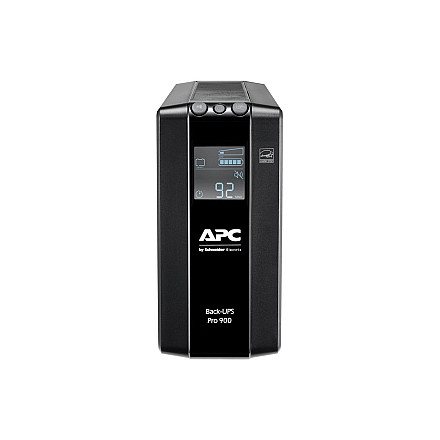 Schneider Electric APC Back-UPS Pro, Tower, 6x IEC C13 outlets, AVR, LCD, user-replaceable battery - 6