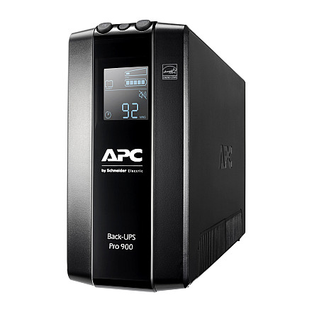Schneider Electric APC Back-UPS Pro, Tower, 6x IEC C13 outlets, AVR, LCD, user-replaceable battery - 1
