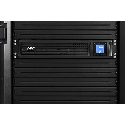 Schneider Electric APC Smart-UPS C, Rackmount 2U, 4x IEC C13 outlets, SmartConnect port, USB and serial communication, AVR, graphic LCD - 2