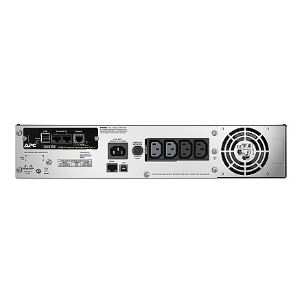 Schneider Electric APC Smart-UPS, Rackmount 2U, 230V, 4x IEC C13 sockets, Network card, AVR, LCD - 2