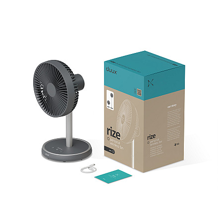 Duux Fan Rize Flex Stand Fan Grey - 11