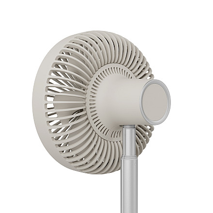 Duux Fan | Rize Flex | Stand Fan | Greige | Diameter 21 cm | Number of speeds 4 | Oscillation | 10 W | No - 5