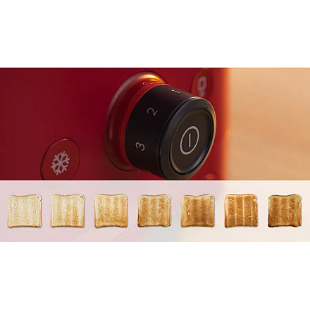 Bosch Compact Toaster | TAT3M124 MyMoment | Number of slots 2 | Housing material Plastic | Red - 5