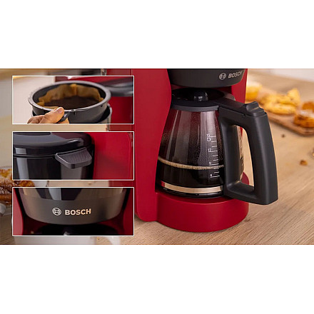 Bosch Coffee Maker | TKA2M114 MyMoment | Drip | 1200 W | Red - 4