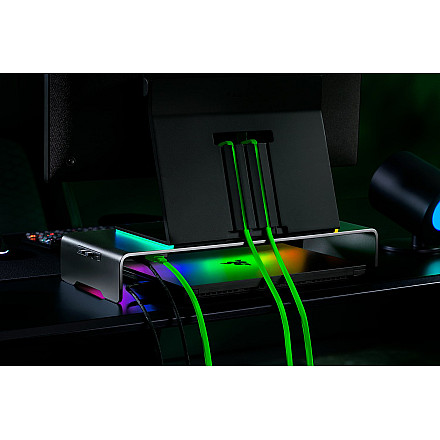 Razer | Desk Mount | Monitor Stand Chroma | Ergonomic Height | Black - 7