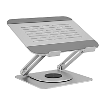 Raidsonic Laptop stands IB-NH300-R | Ergonomic positioning, Rotatable design | 17 " | Silver