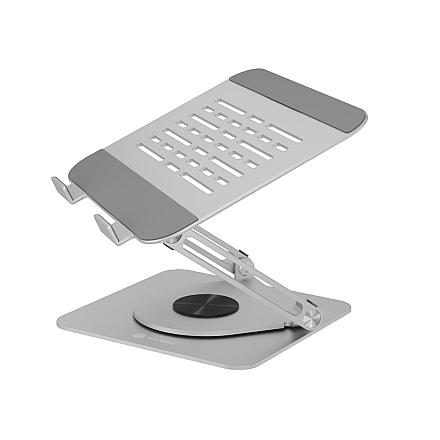 Raidsonic Laptop stands IB-NH300-R | Ergonomic positioning, Rotatable design | 17 " | Silver - 2