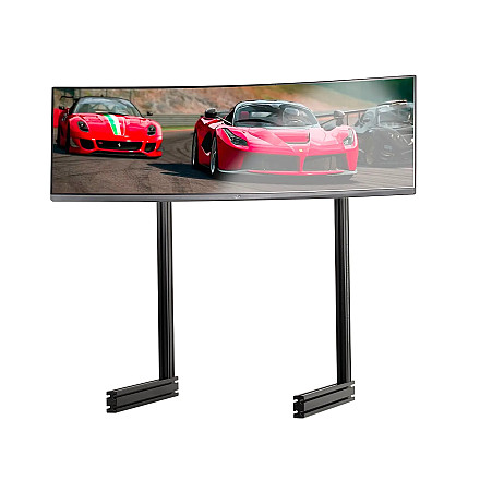 Stojak podłogowy Next Level Racing | Wolnostojący stojak na pojedynczy monitor ELITE | Regulacja w pionie | 65 " | Czarny - 4