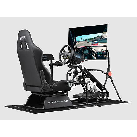 Next Level Racing | Racing Simulator Cockpit | GTRacer 2.0 | чорний - 4