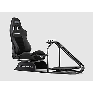 Next Level Racing | Racing Simulator Cockpit | GTRacer 2.0 | чорний
