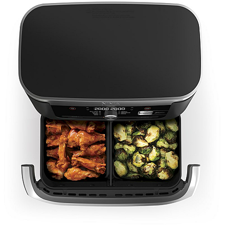 NINJA Double Air Fryer AF500EU Foodi FlexDrawer Power 2470 W - 11
