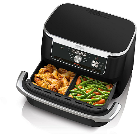 NINJA Double Air Fryer AF500EU Foodi FlexDrawer Power 2470 W - 5