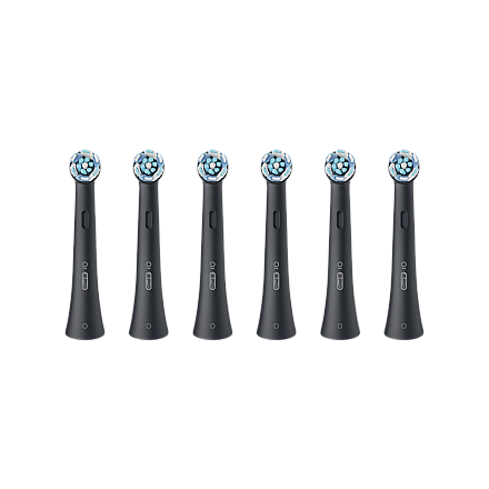 Oral-B Replaceable toothbrush heads | iO UltimateClean | Heads | For adults | Number of brush heads included 6 | Black - 2