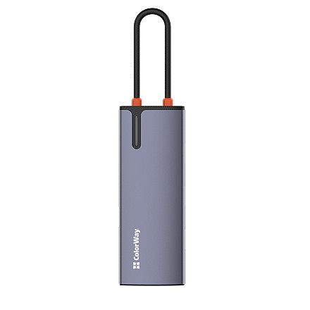 ColorWay 6-in-1 Docking Station | CW-HUB03 | 100 W - 4