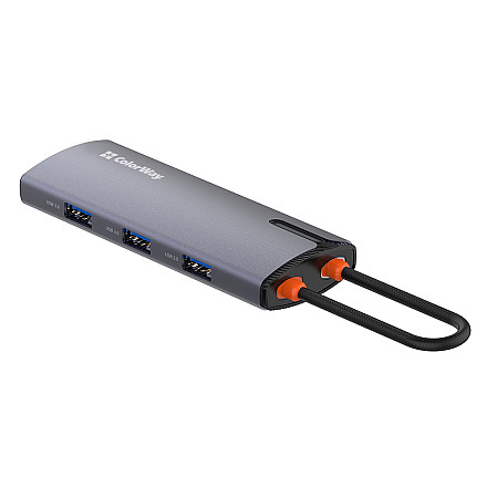 ColorWay 6-in-1 Docking Station | CW-HUB03 | 100 W - 2