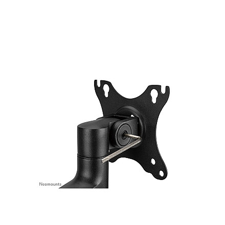 Neomounts NEXT Lite DS60-425BL1 Single monitor arm - 17-27" - 0-8 kg - space saving T-Rex model - 100% plastic-free packaging - black - 8