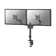 Neomounts NEXT Lite DS60-425BL2 Dual monitor arm - 17-27" - 0-8 kg/screen - space saving T-Rex model - 100% plastic-free packaging - black