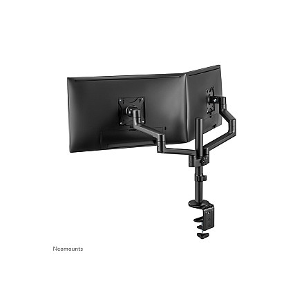 Neomounts NEXT Lite DS60-425BL2 Dual monitor arm - 17-27" - 0-8 kg/screen - space saving T-Rex model - 100% plastic-free packaging - black - 7