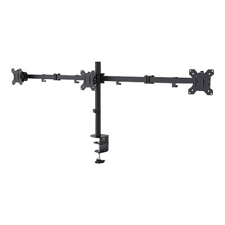 Neomounts FPMA-D550D3BLACK Triple monitor arm - 10-27" - 0-6 kg/screen - black - 3