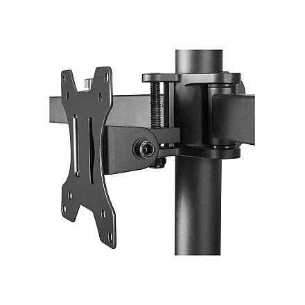 Neomounts FPMA-D550D3BLACK Triple monitor arm - 10-27" - 0-6 kg/screen - black - 7