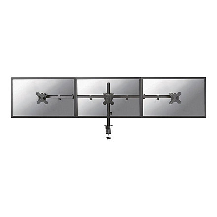 Neomounts FPMA-D550D3BLACK Triple monitor arm - 10-27" - 0-6 kg/screen - black - 1