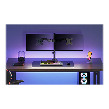 Neomounts FPMA-D550DBLACK Dual monitor arm - 10-32