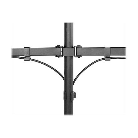 Neomounts FPMA-D550DBLACK Dual monitor arm - 10-32