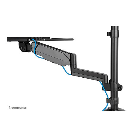 Neomounts DS90-325BL1 Sit-stand workstation desk 1 screen - 17-32" - 1-9 kg (curved 6 kg) - gas spring - black - 10
