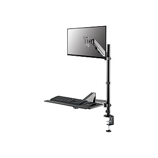 Neomounts DS90-325BL1 Sit-stand workstation desk 1 screen - 17-32