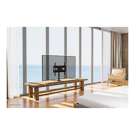 Neomounts DS42-430BL14 TV stand 1 screen - 32-55" - 0-50 kg - VESA 100x100-400x400 - bolt-down - 60° swivel - black - 10