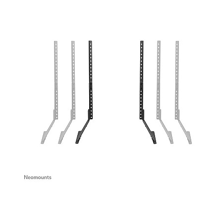 Neomounts DS45-430BL19 TV stand 1 screen - 23-75" - 0-40 kg - VESA 200x200-800x400 - height adjustment 6,2 cm - black | Neomounts - 7
