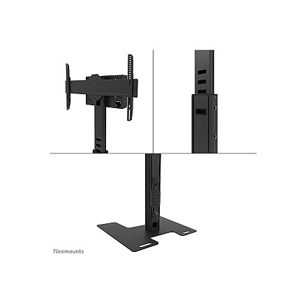 Neomounts MOVE Up FL45S-825BL1 TV floor stand - 37-75" - max 70 kg - manual h 104-157 cm - VESA 100x100-600x400 - lockable (excl. lock) - TÜ - 12