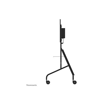 Neomounts MOVE Go XL FL50-575BL1 TV trolley - 65-110" - max 125 kg - manual h 129-139 cm - VESA 100x100-1100x600 - incl. hardware shelf - lo - 6