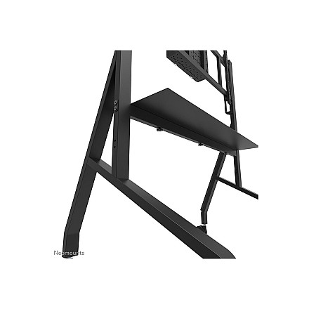 Neomounts MOVE Go XL FL50-575BL1 TV trolley - 65-110" - max 125 kg - manual h 129-139 cm - VESA 100x100-1100x600 - incl. hardware shelf - lo - 12