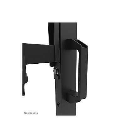 Neomounts MOVE Go XL FL50-575BL1 TV trolley - 65-110" - max 125 kg - manual h 129-139 cm - VESA 100x100-1100x600 - incl. hardware shelf - lo - 7