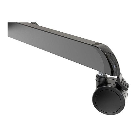 Neomounts NS-M1250BLACK TV trolley - 37-70" - max 70 kg - VESA 200x200-600x400 - 90° rotatable - incl. hardware shelf - black - 13