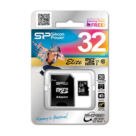 Silicon Power Elite UHS-I 32 GB MicroSDHC - 9