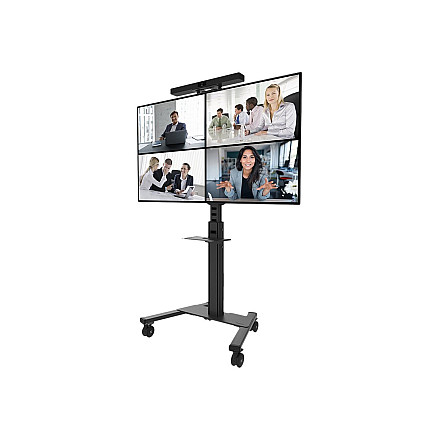 Neomounts MOVE AV1-825BL Videobar and multimedia kit - max 9 kg - universal and Bose Professional adapter - suitable for FL50S-825BL1 - blac - 7