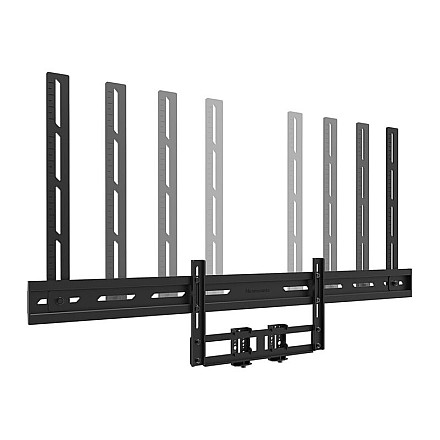 Neomounts AV2-500BL Videobar kit - 43-110" - max 10 kg - VESA 200x200-800x600 - universal - black - 12