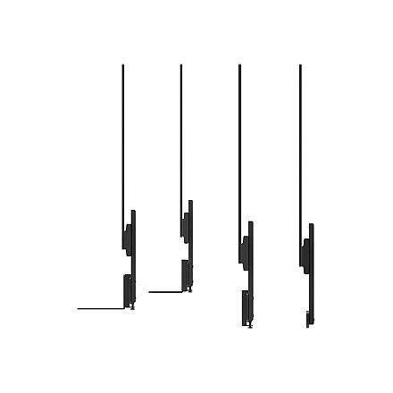 Neomounts AV2-500BL Videobar kit - 43-110" - max 10 kg - VESA 200x200-800x600 - universal - black - 8