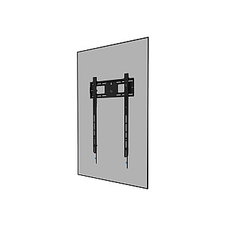 Neomounts LEVEL-750 WL30-750BL18P Fixed heavy duty wall mount - 50-98" screen - max 100 kg - VESA 100x100-500x800 - d 4,2 cm - level adjustm | Neomounts