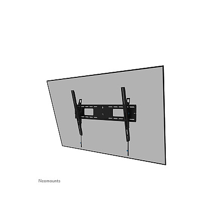 Neomounts LEVEL-750 WL35-750BL18 Tiltable heavy duty wall mount - 43-98" screen - max 125 kg - VESA 100x100-800x600 - d 9,3 cm - level adjus | Neomounts - 12